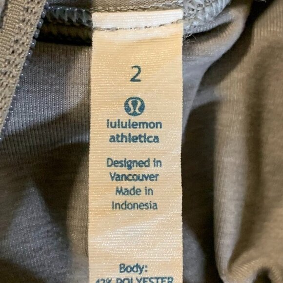 Lululemon Women's In Stride Full Zip Thumbholes‎ Sweatshirt Hoodie Size 2 - Picture 8 of 12